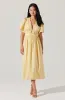 Hadleigh Scallop Trim Midi Dress sold by Astr