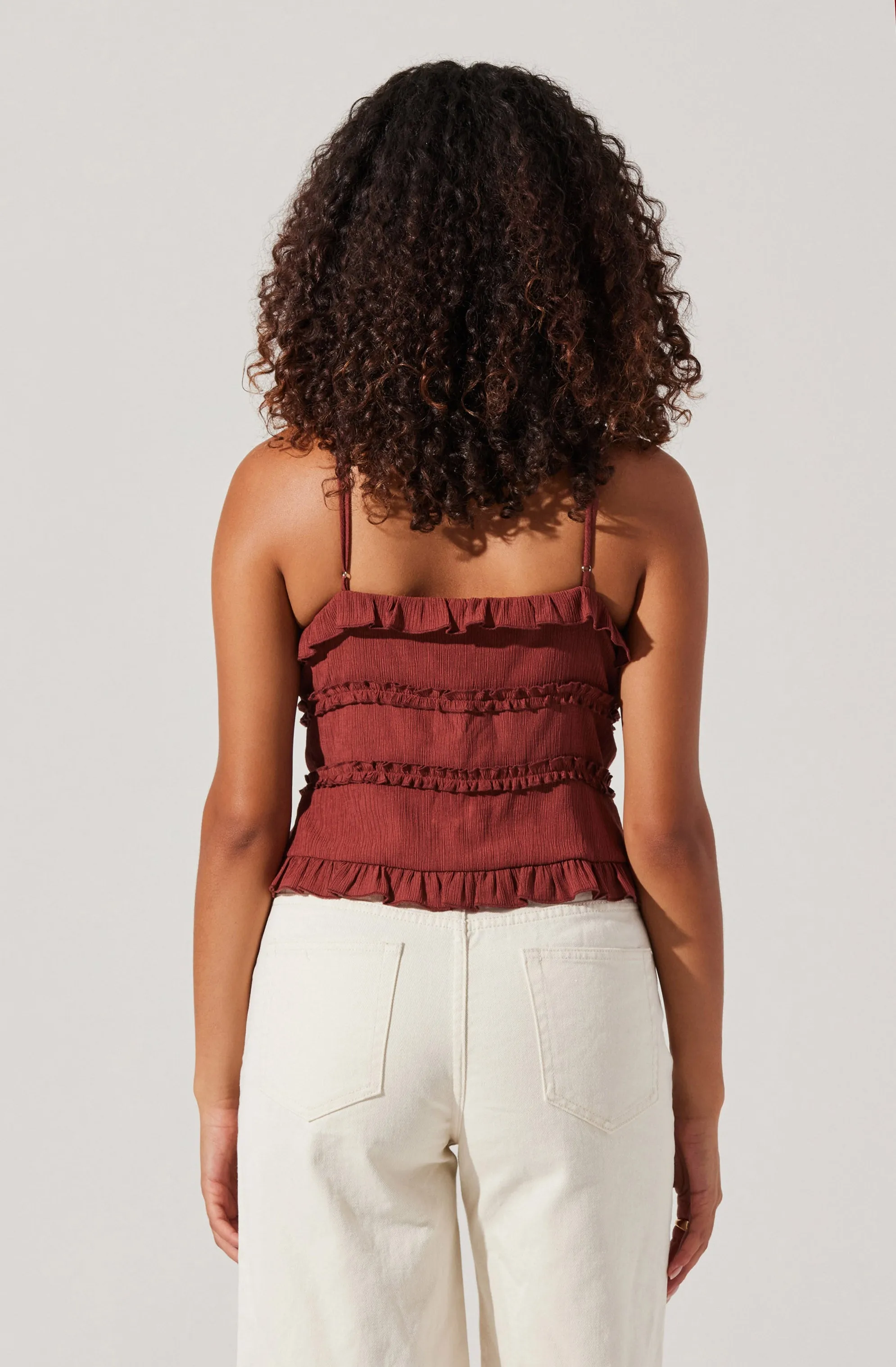 Islah Tie-Front Top sold by Astr product image thumbnail 3