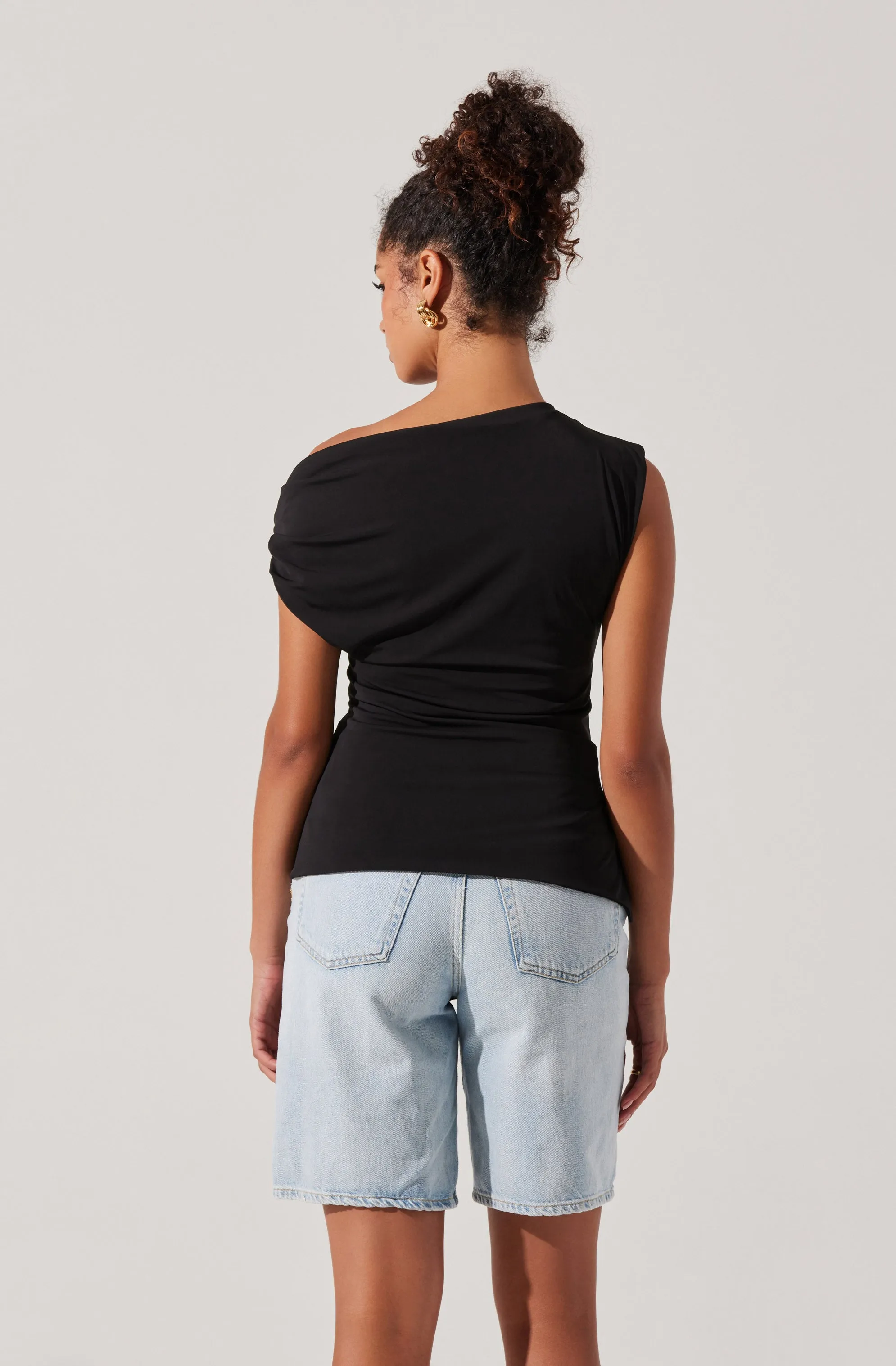 Aphra Twisted Off Shoulder Top sold by Astr product image thumbnail 2
