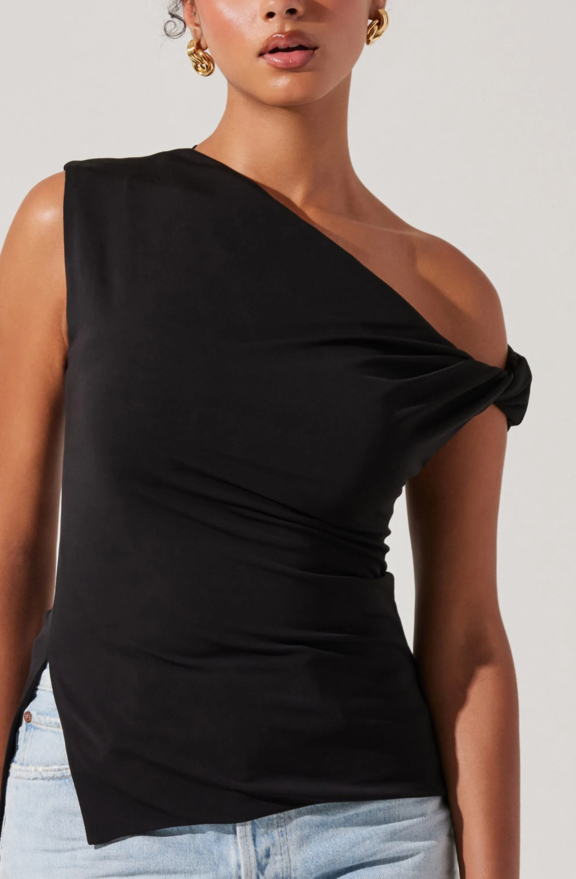 Aphra Twisted Off Shoulder Top sold by Astr product image thumbnail 5