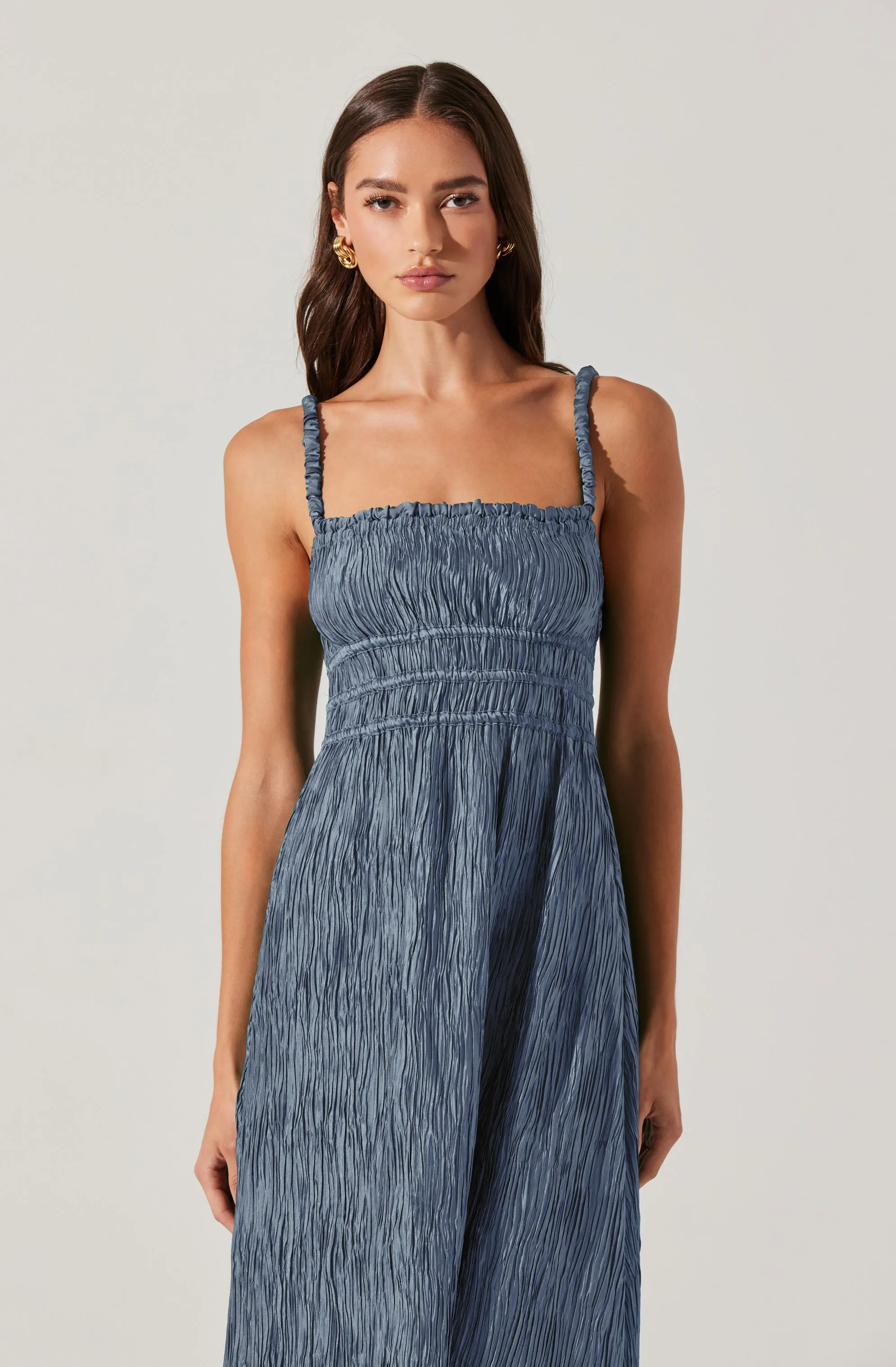 Neelam Smocked Open Back Dress sold by Astr product image thumbnail 4