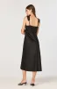 Lace Trim Satin Slip Dress sold by Astr