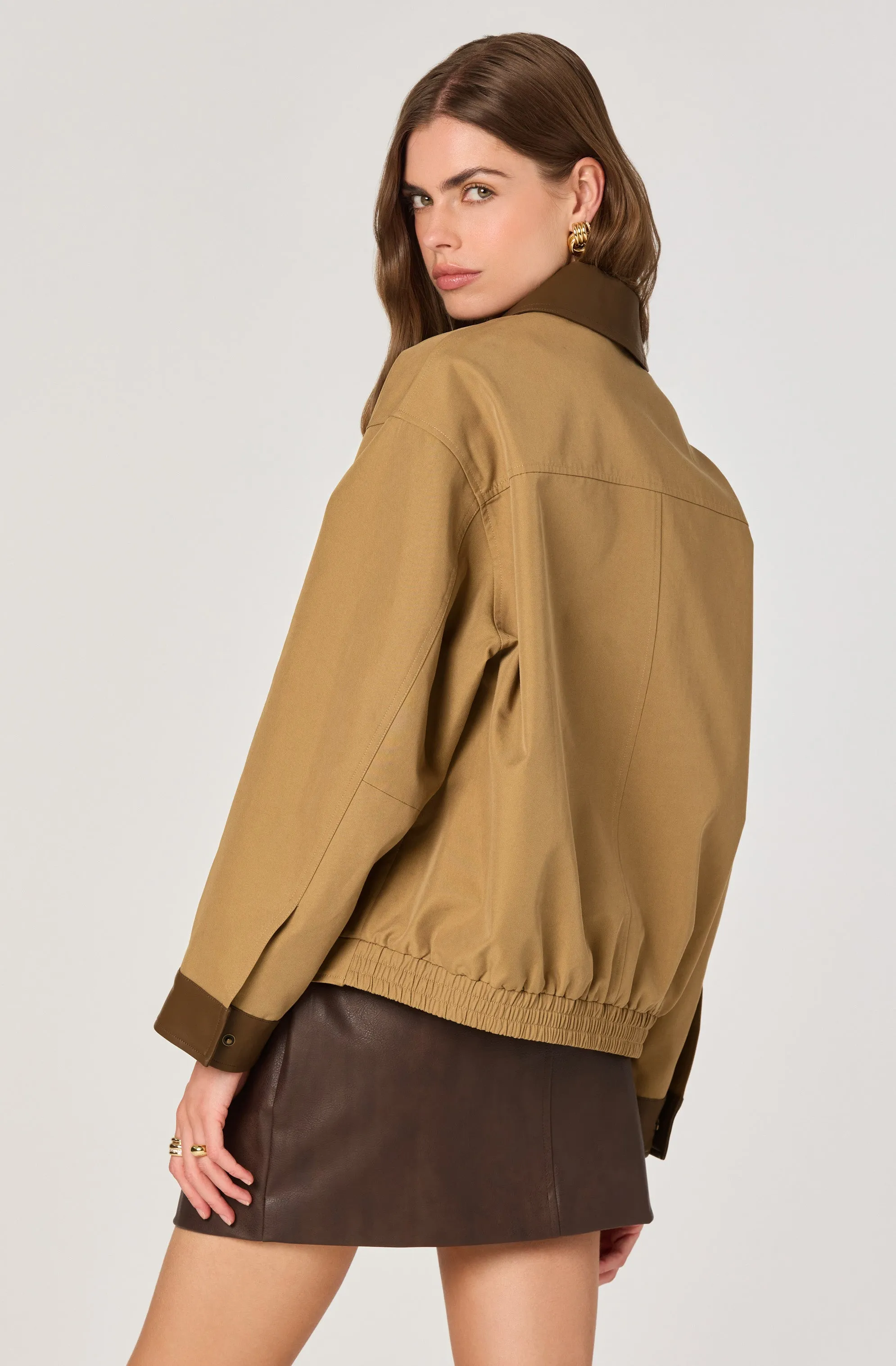 Contrast Barn Jacket sold by Astr product image thumbnail 2