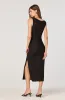 Off Shoulder Ribbed Knit Dress sold by Astr