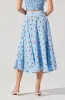 Janie Polka Dot Midi Skirt sold by Astr