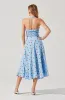Janie Polka Dot Midi Skirt sold by Astr