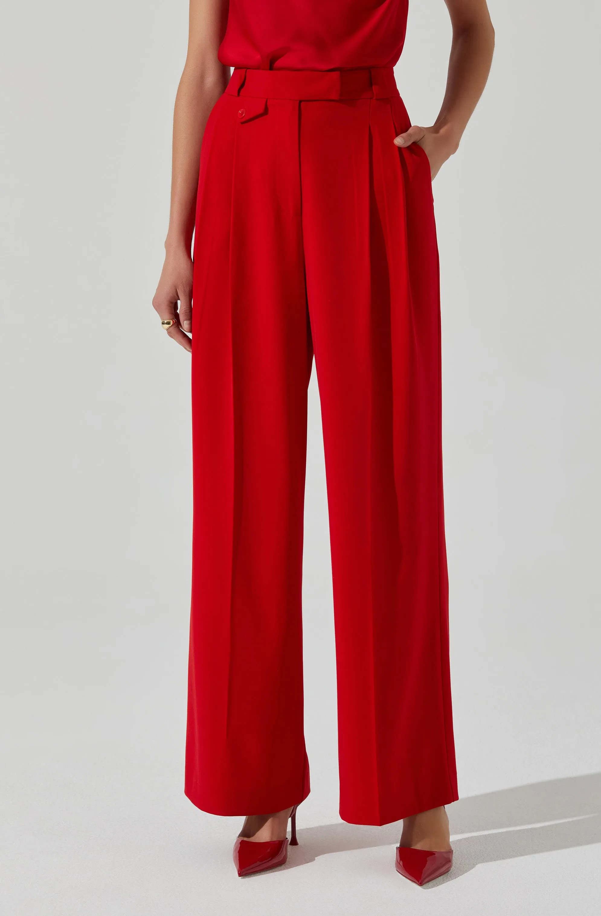 Bryony High Waisted Trouser Pants sold by Astr product image thumbnail 2