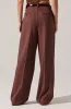 Faria Pleated Tailored Pants sold by Astr