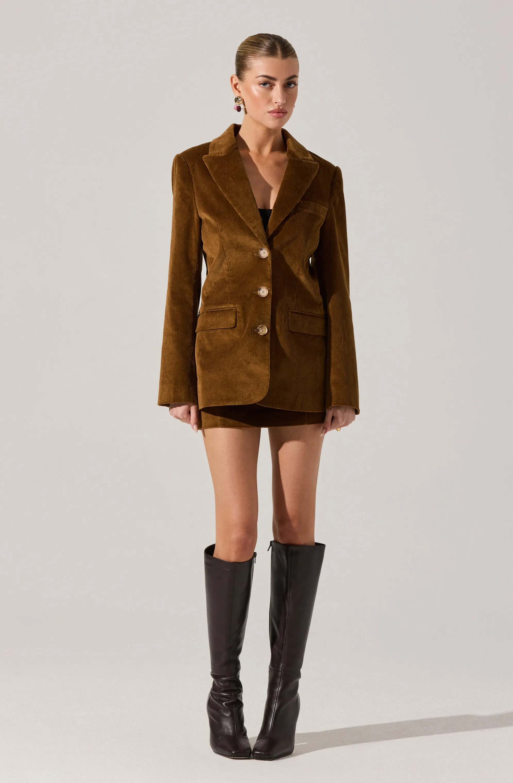 Boyfriend blazer sold by Astr product image thumbnail 4