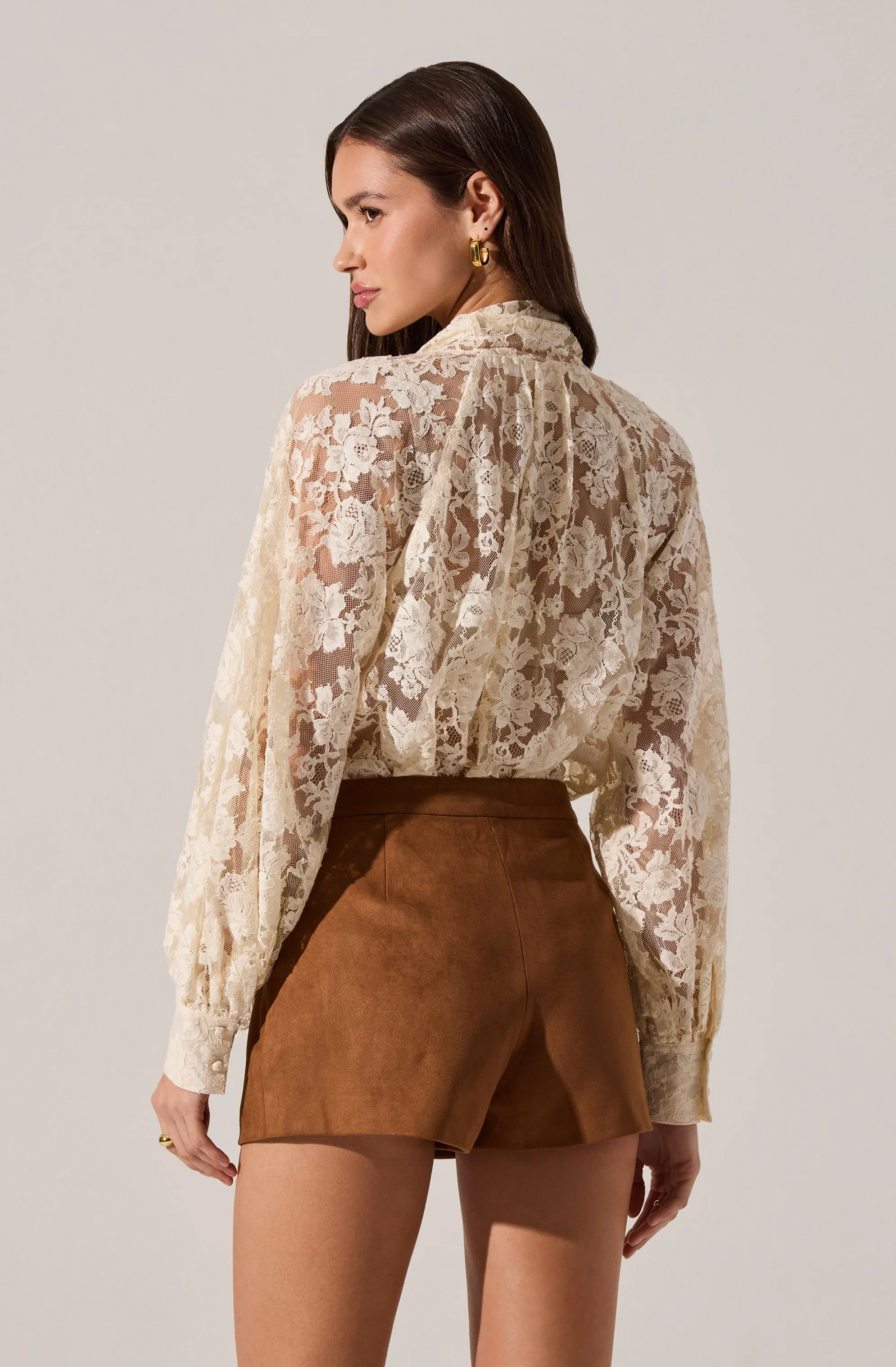 Jude Faux Suede Shorts sold by Astr product image thumbnail 5