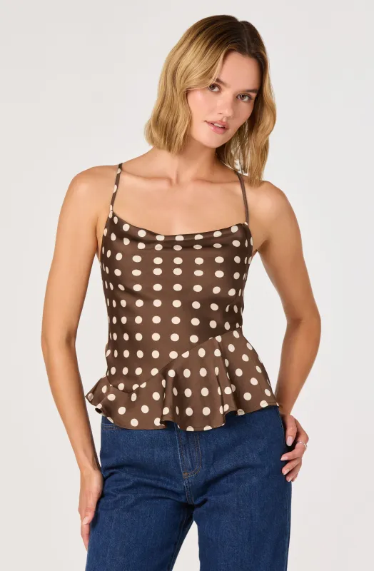 Everli Cowl Neck Top sold by Astr