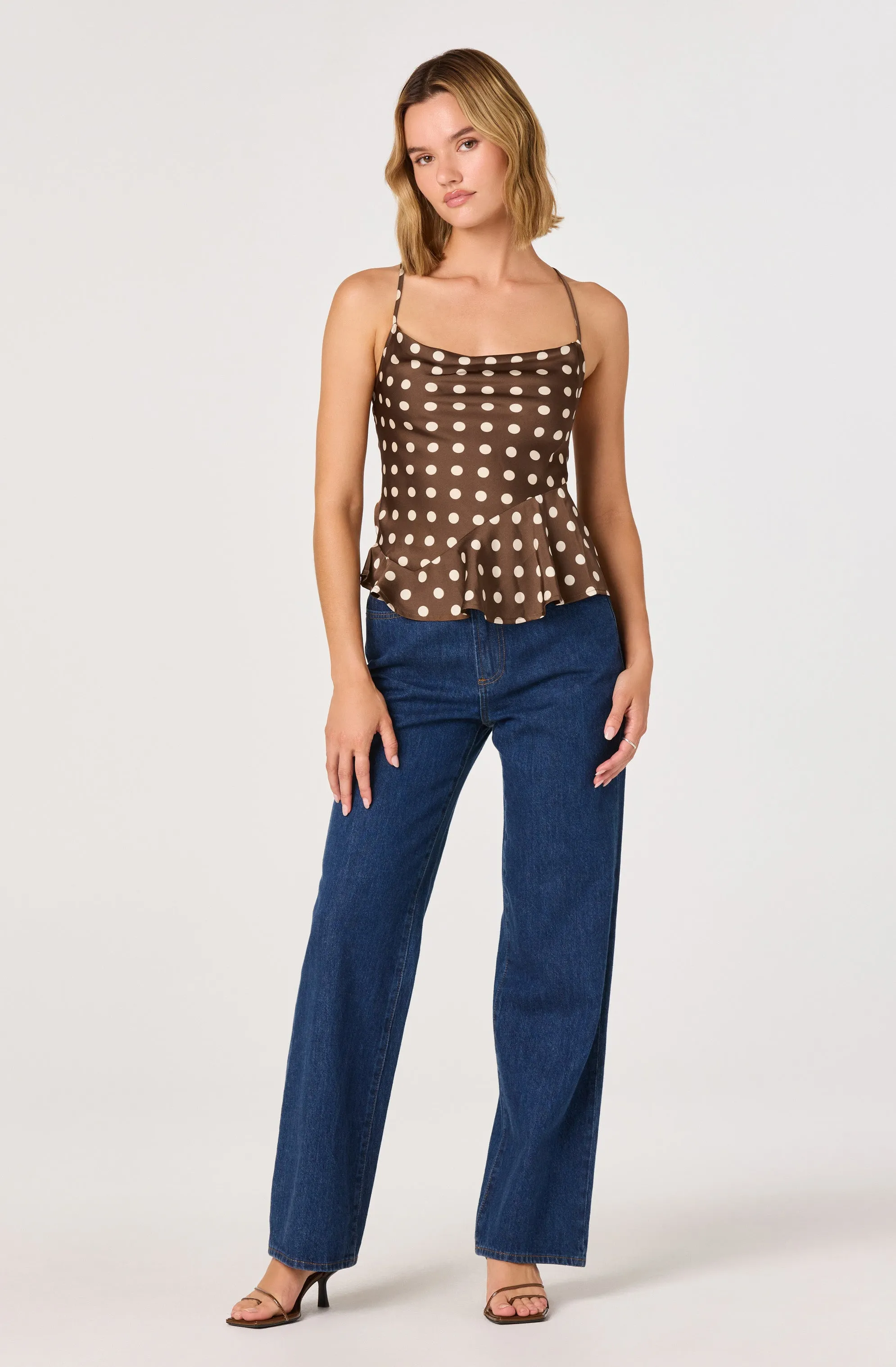 Everli Cowl Neck Top sold by Astr product image thumbnail 4