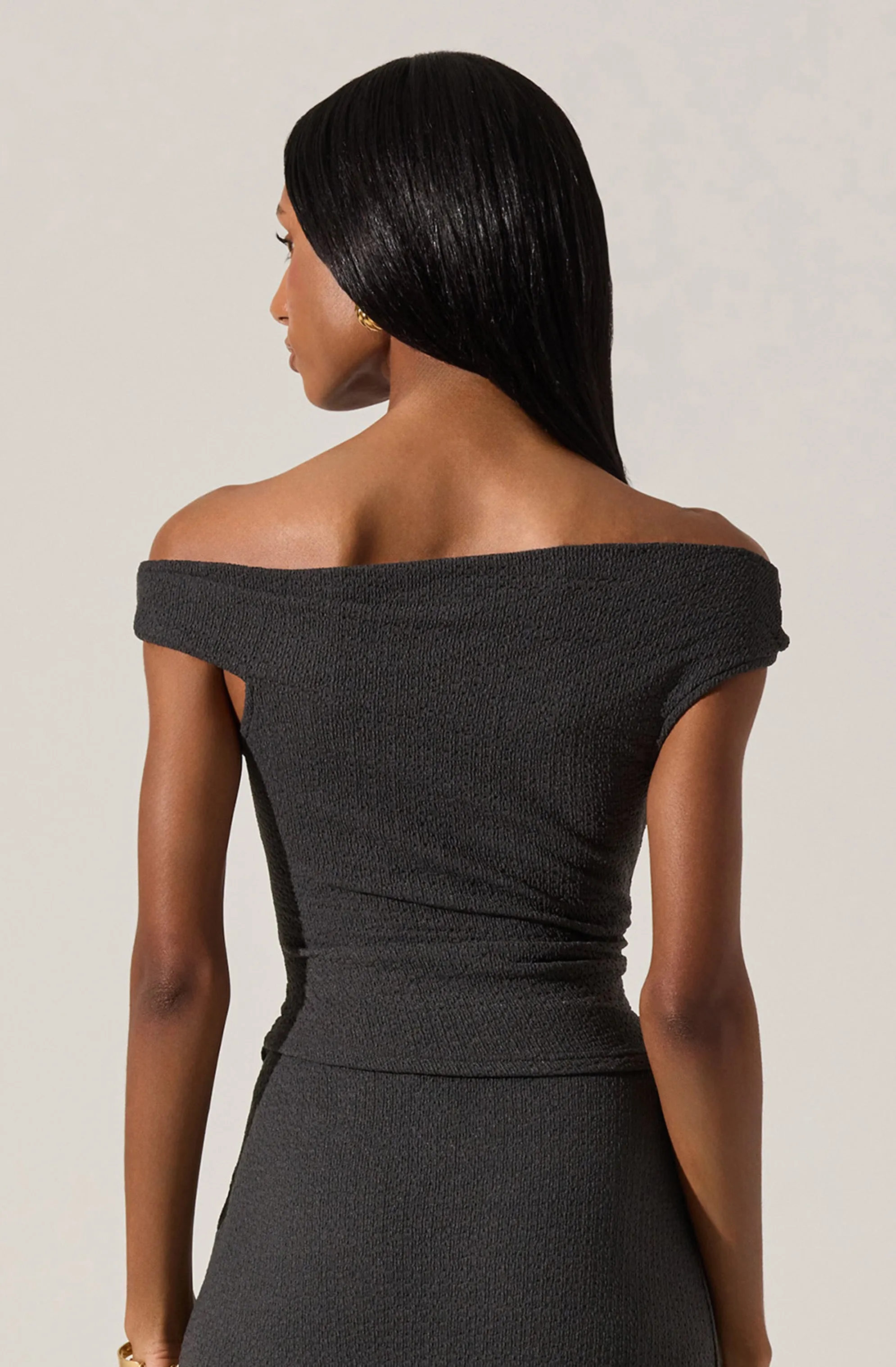 Lindy Off Shoulder Top sold by Astr product image thumbnail 3