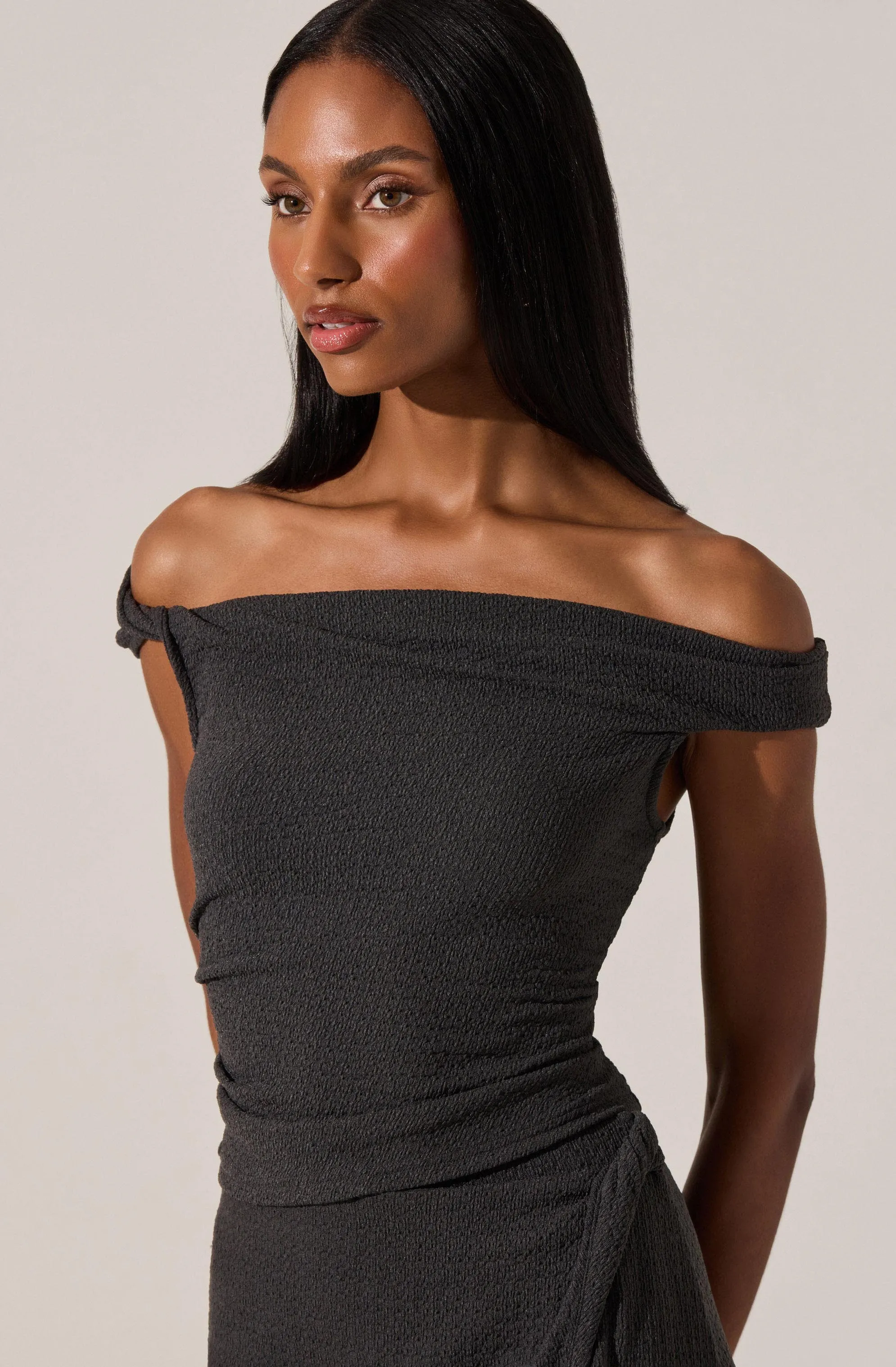 Lindy Off Shoulder Top sold by Astr product image thumbnail 2