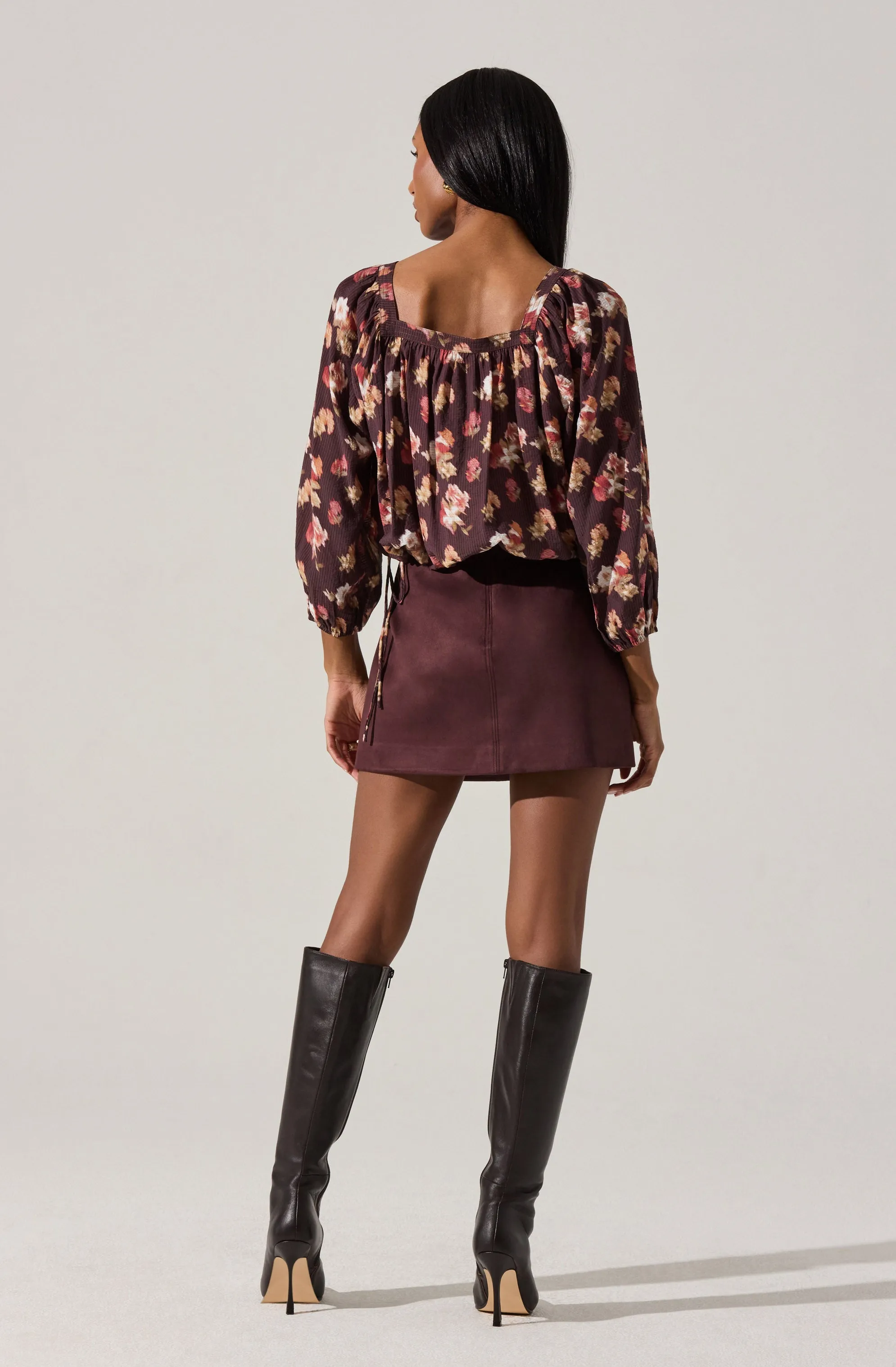 Dejah Floral Crop Top sold by Astr product image thumbnail 5