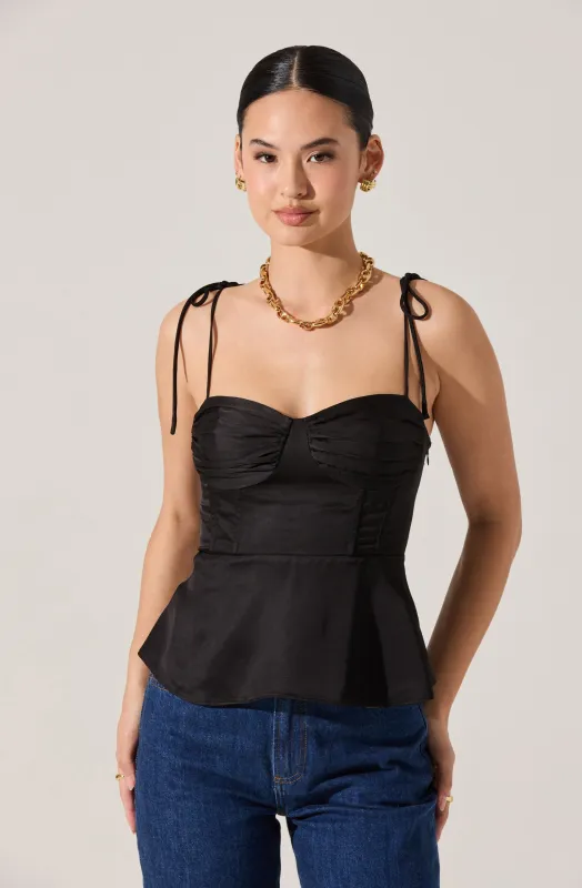 Selina Peplum Top sold by Astr