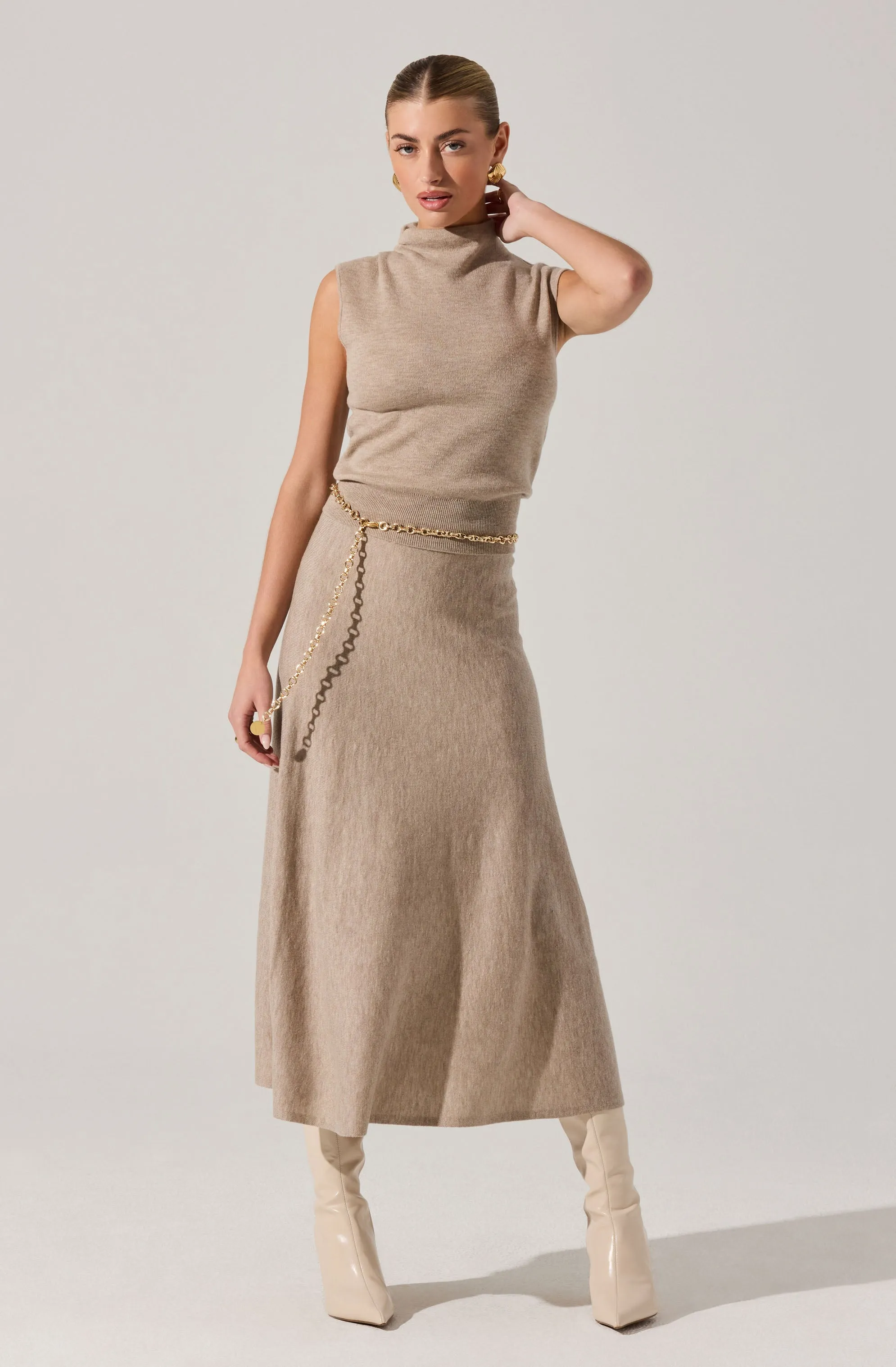 Deora Midi Sweater Skirt sold by Astr product image thumbnail 4