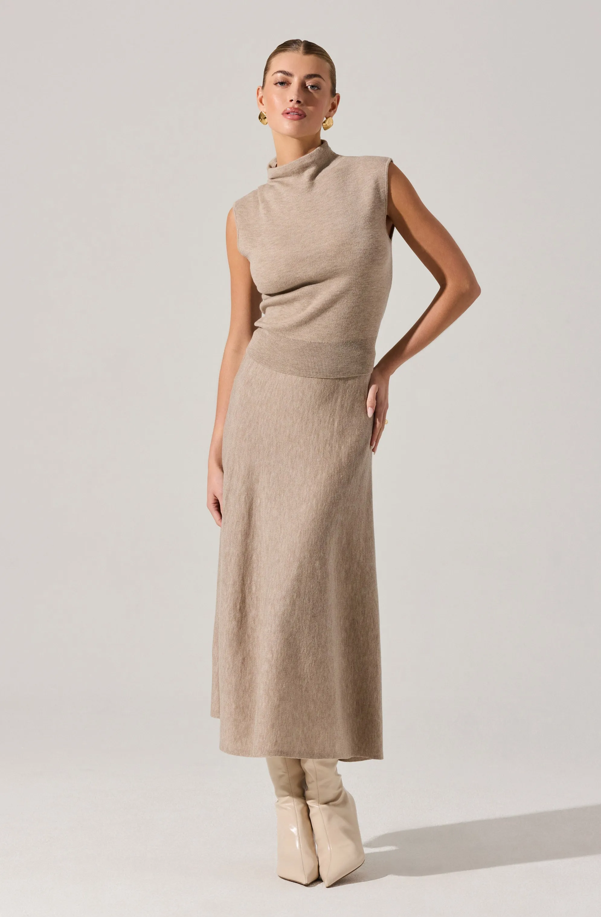 Deora Midi Sweater Skirt sold by Astr product image thumbnail 5