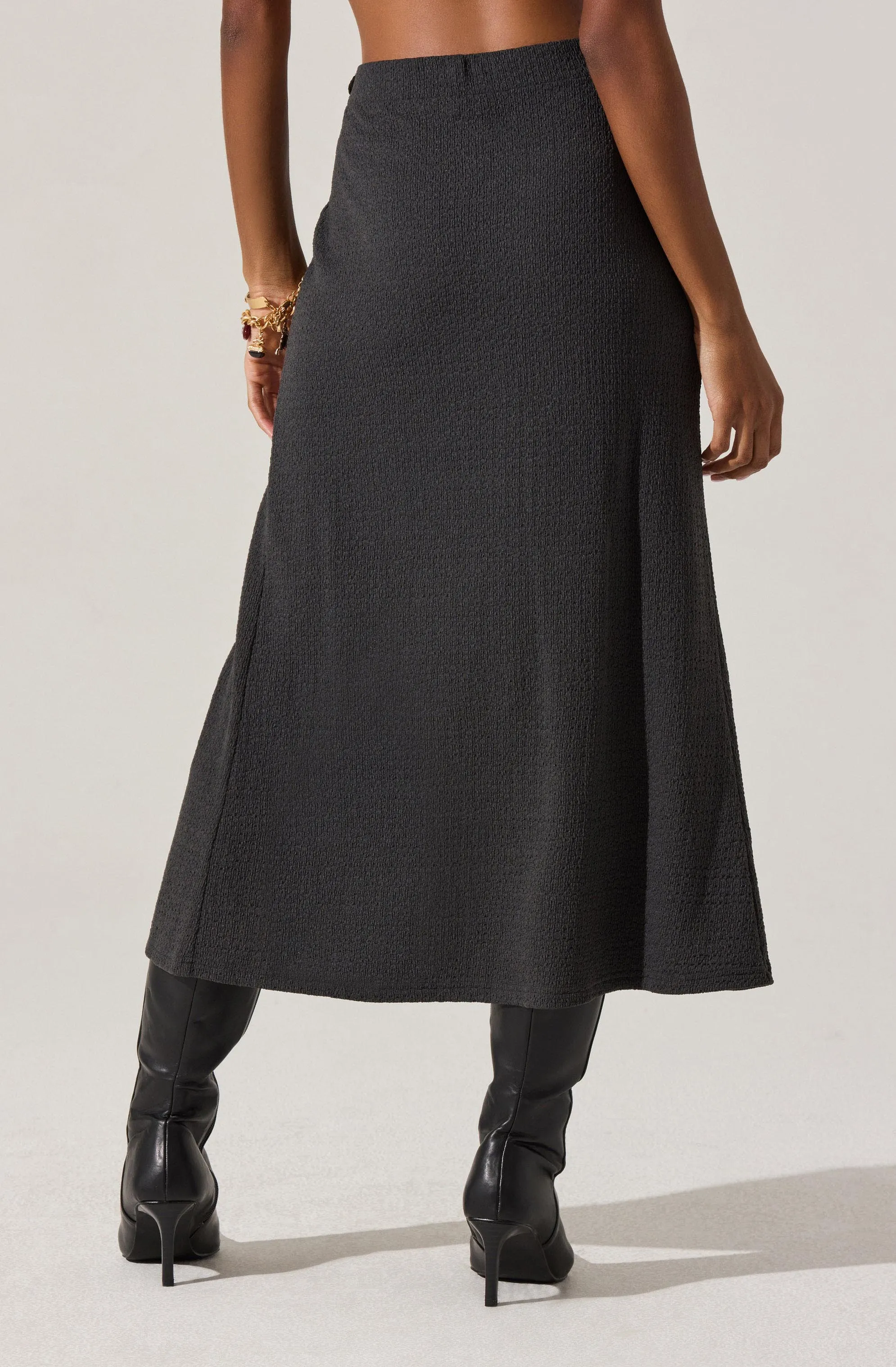 Lindy Twist Detail Midi Skirt sold by Astr product image thumbnail 3
