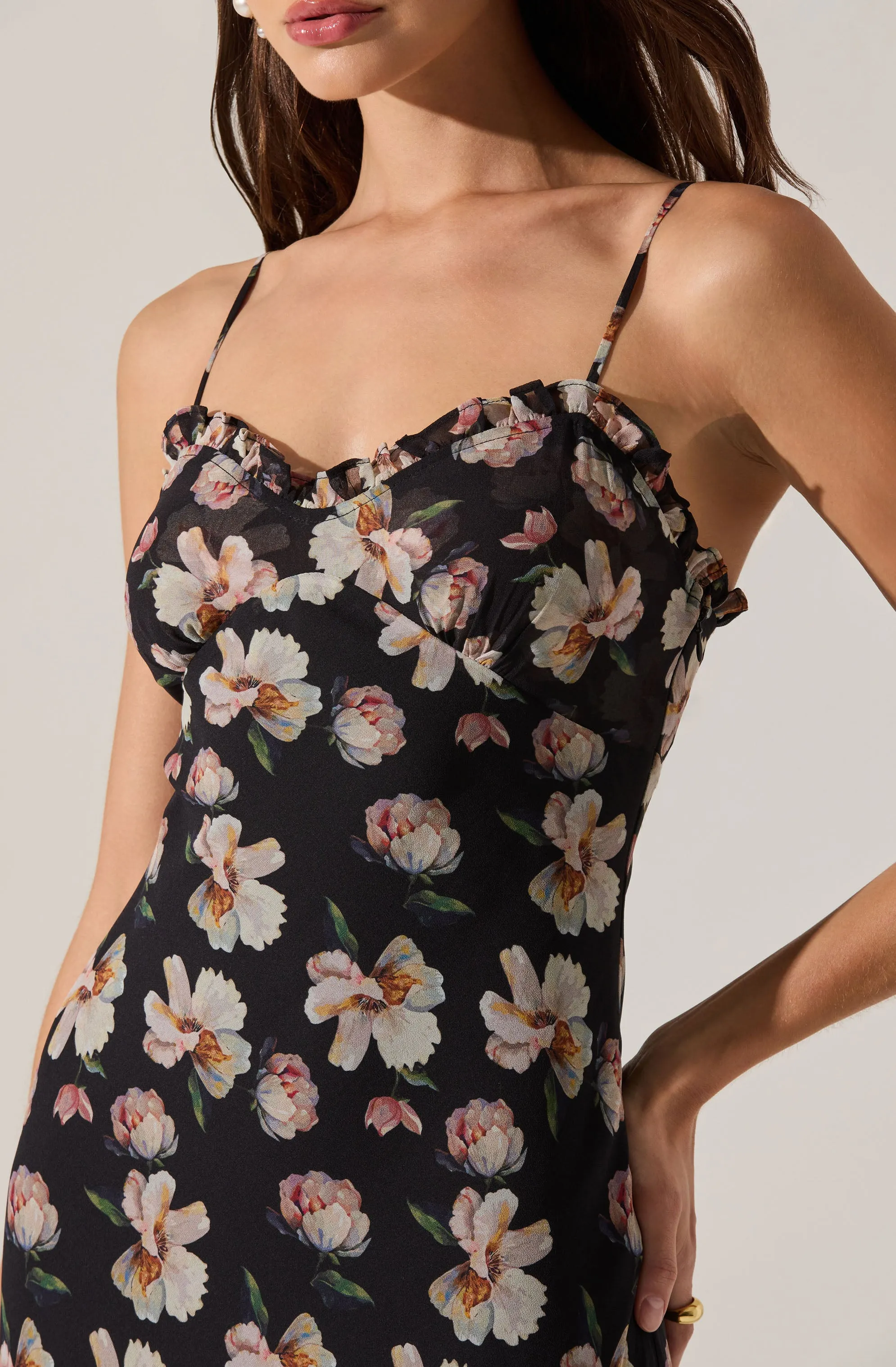 Maeryn Sweetheart Ruffle Maxi Dress sold by Astr product image thumbnail 5