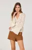 Tiered Lace V-Neck Top sold by Astr