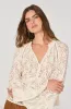 Tiered Lace V-Neck Top sold by Astr