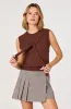 Sleeveless Layered Scarf Sweater sold by Astr