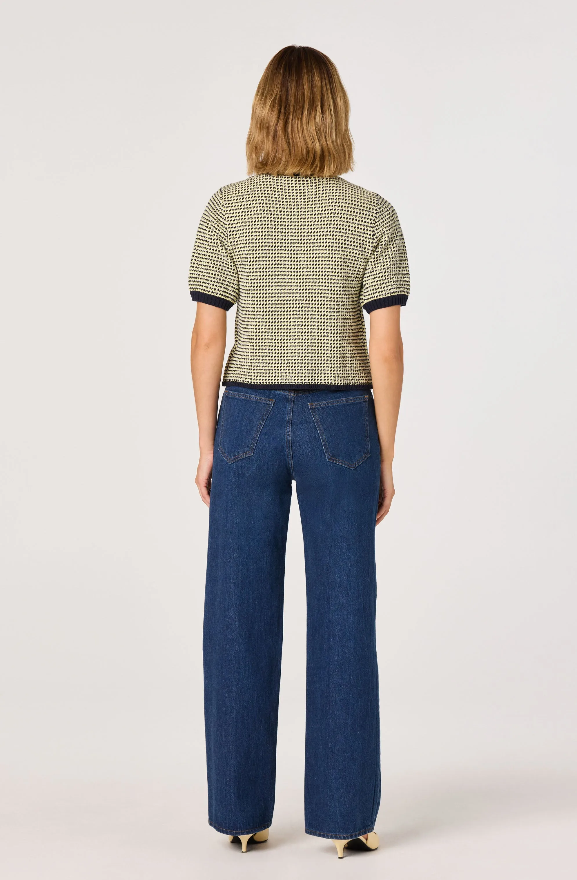 Contrast Bow Front Cardigan sold by Astr product image thumbnail 4