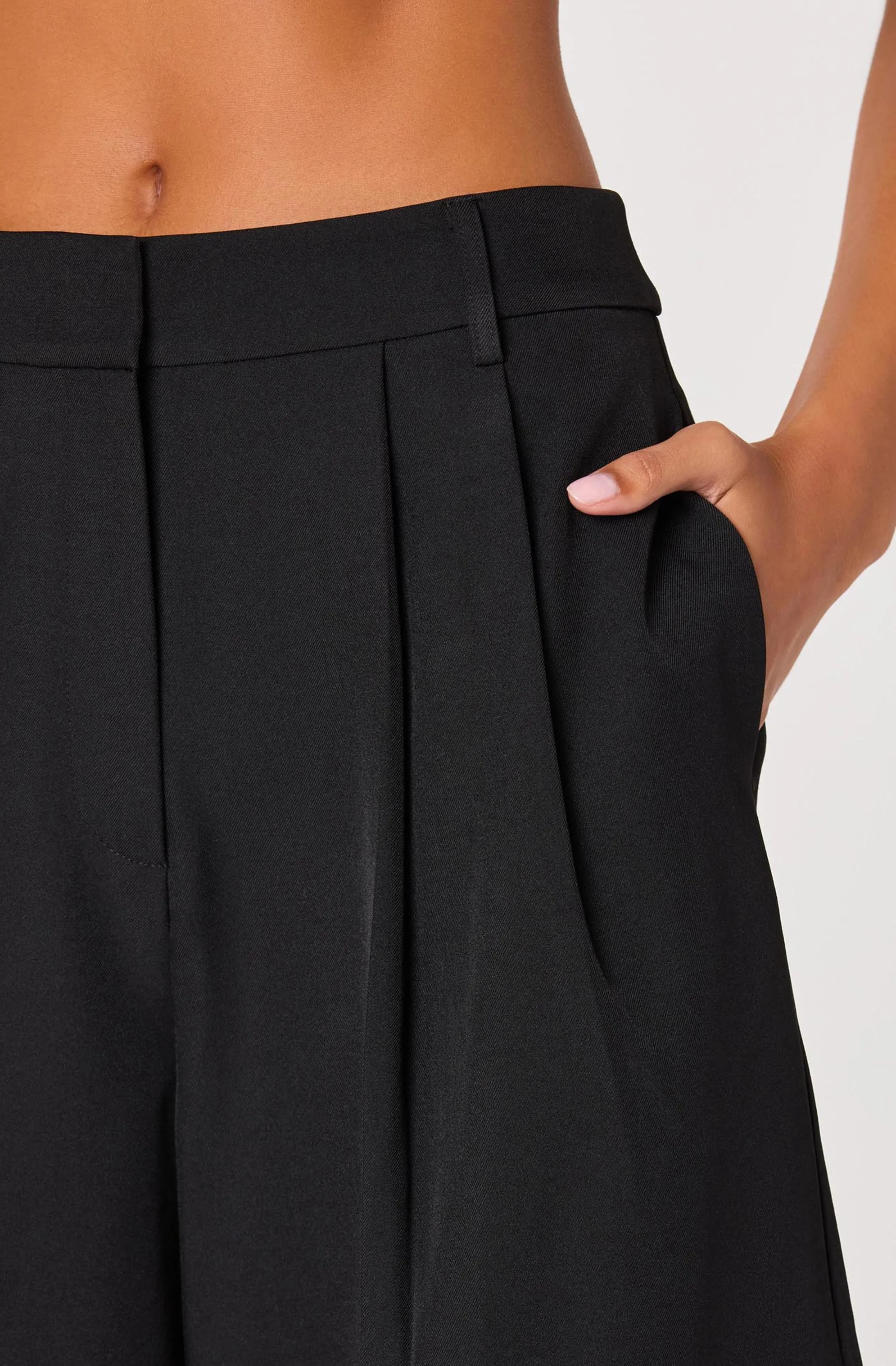 Pleat Front Tailored Bermuda Shorts sold by Astr product image thumbnail 5