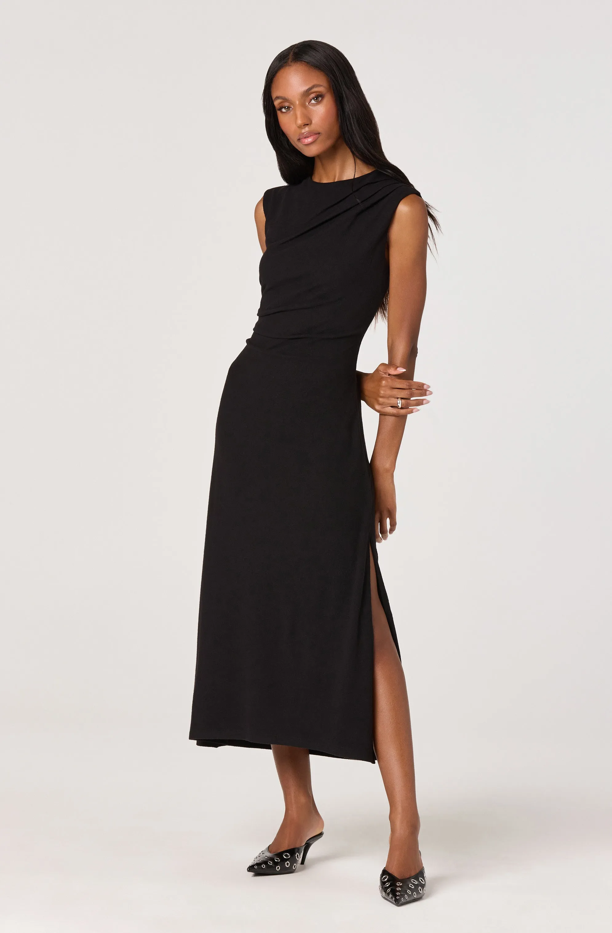 Draped Midi Dress sold by Astr product image thumbnail 5