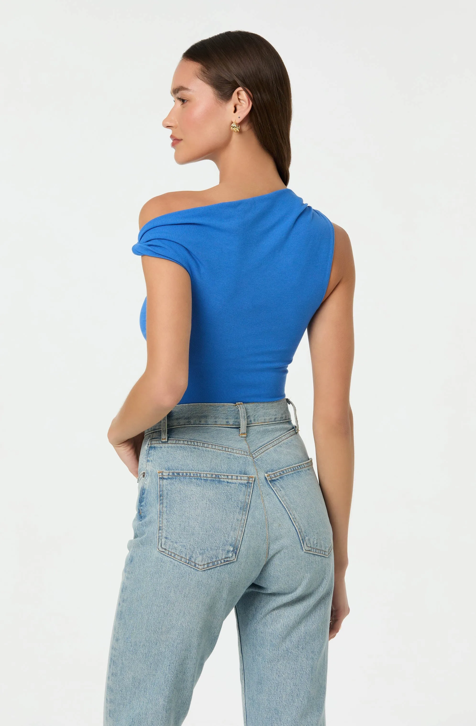 Fiora Asymmetrical Bodysuit sold by Astr product image thumbnail 3
