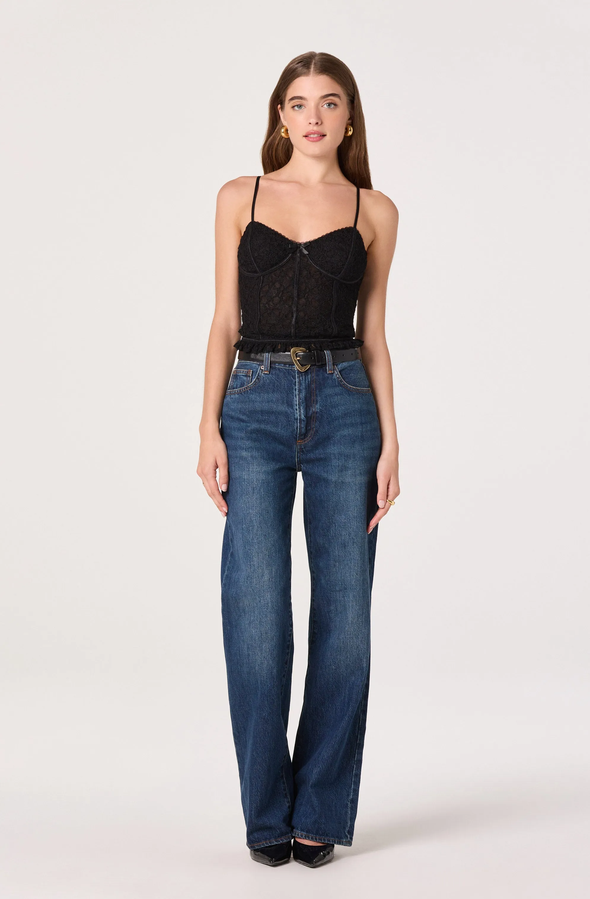 Lace Sweetheart Bustier Top sold by Astr product image thumbnail 5