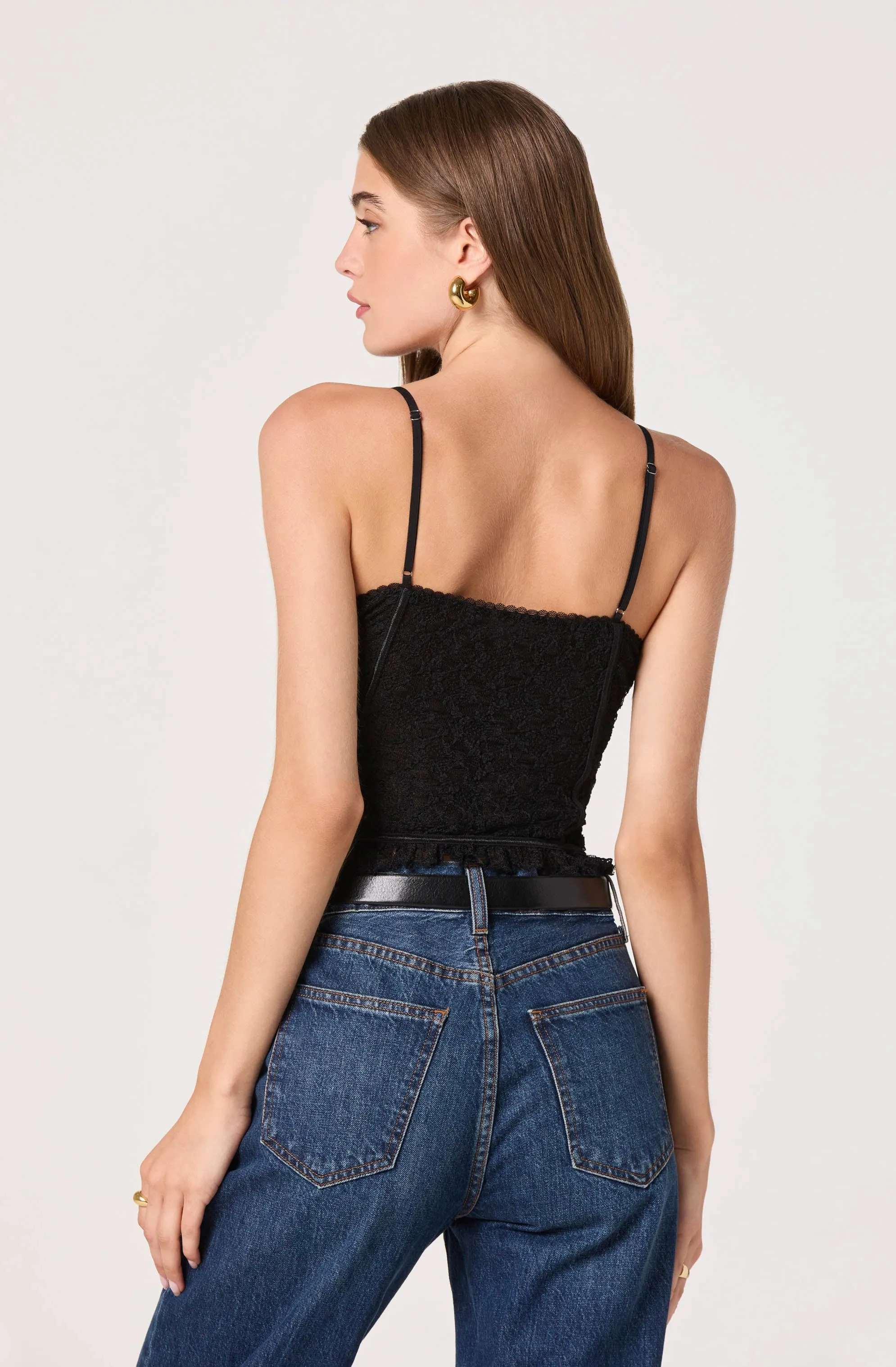 Lace Sweetheart Bustier Top sold by Astr product image thumbnail 2