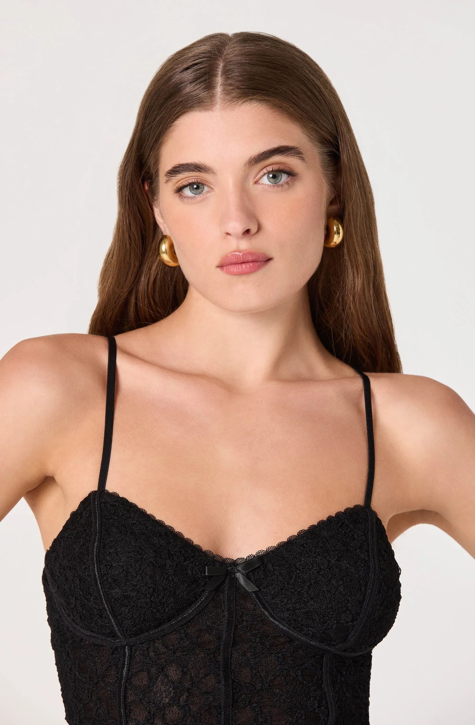 Lace Sweetheart Bustier Top sold by Astr product image thumbnail 3