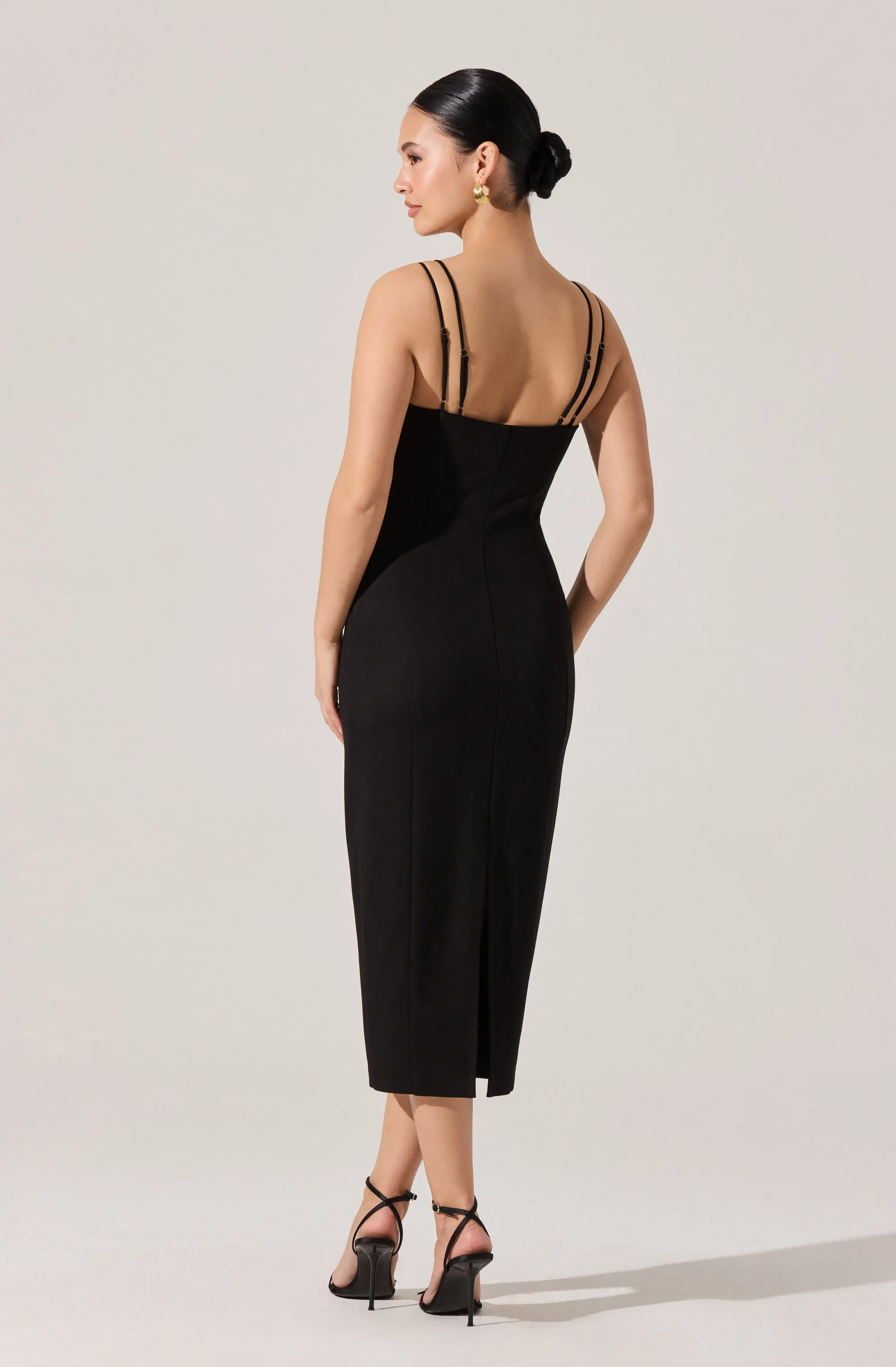 Allura Peekaboo Lace Midi Dress sold by Astr product image thumbnail 2