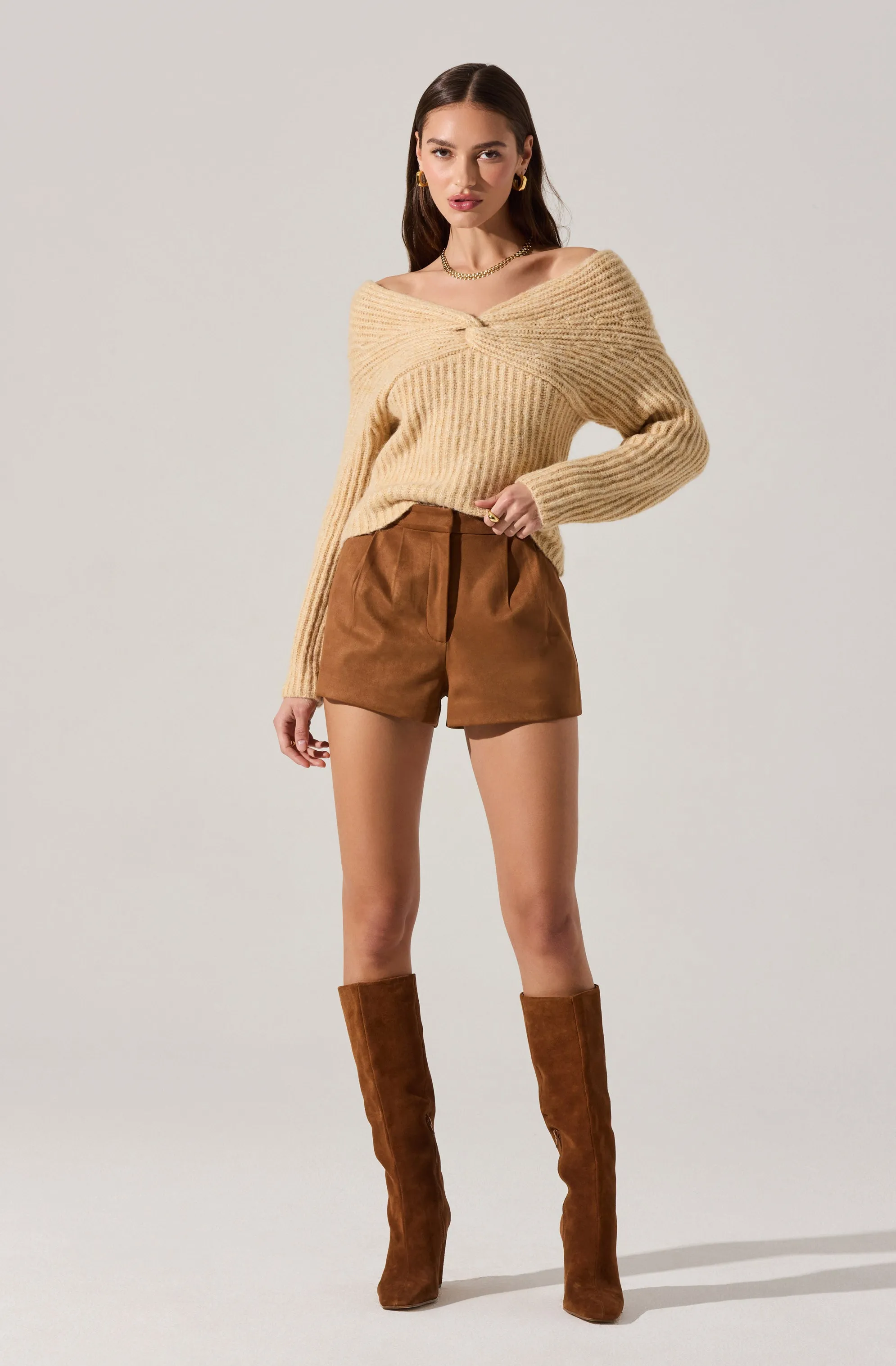 Franisbel Twist Front Sweater sold by Astr product image thumbnail 3