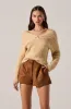 Franisbel Twist Front Sweater sold by Astr
