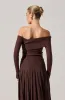 Daniella Off Shoulder Sweater sold by Astr