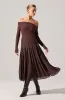 Daniella Off Shoulder Sweater sold by Astr