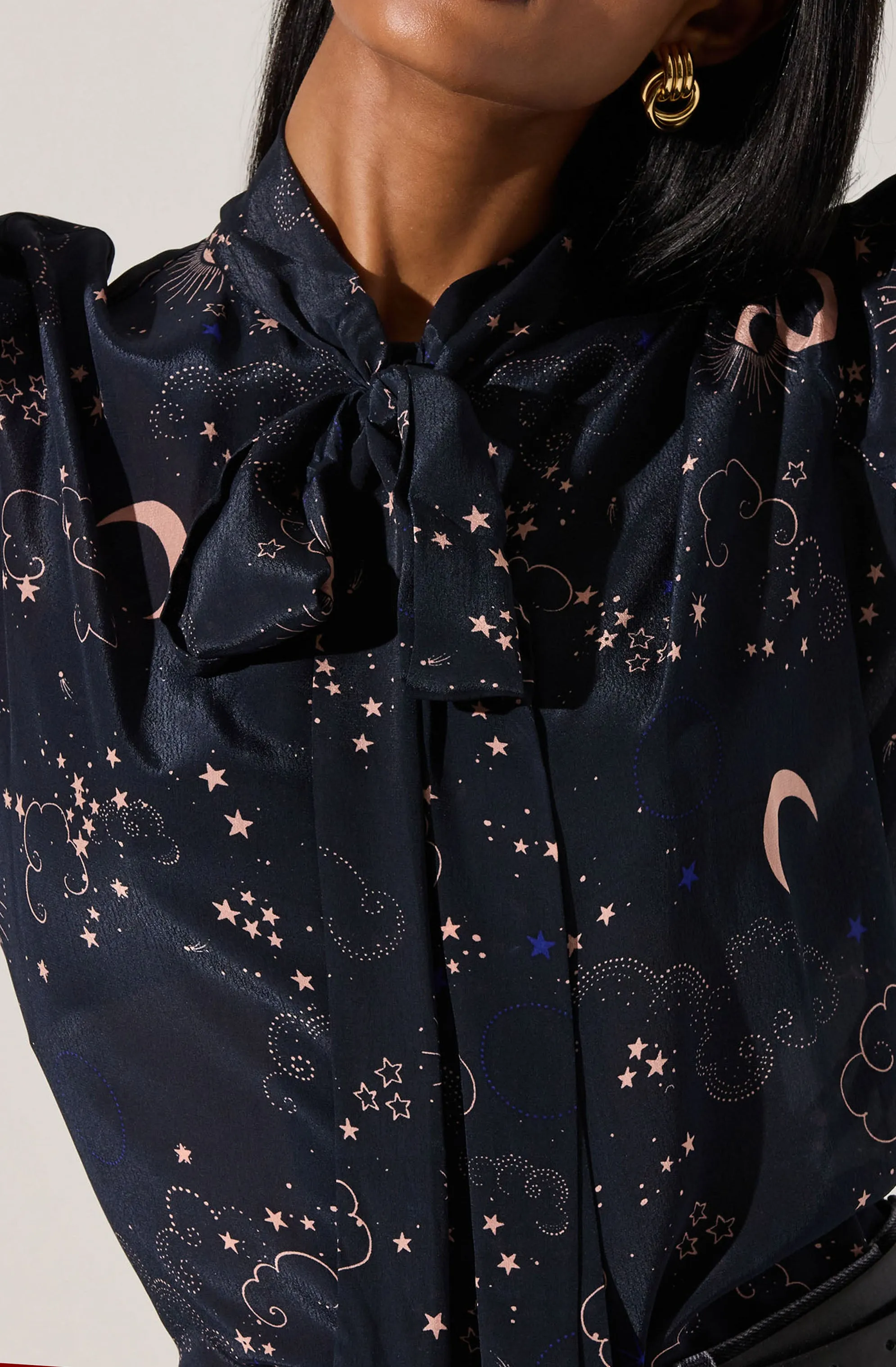 Mabry Bow Tie Top sold by Astr product image thumbnail 5