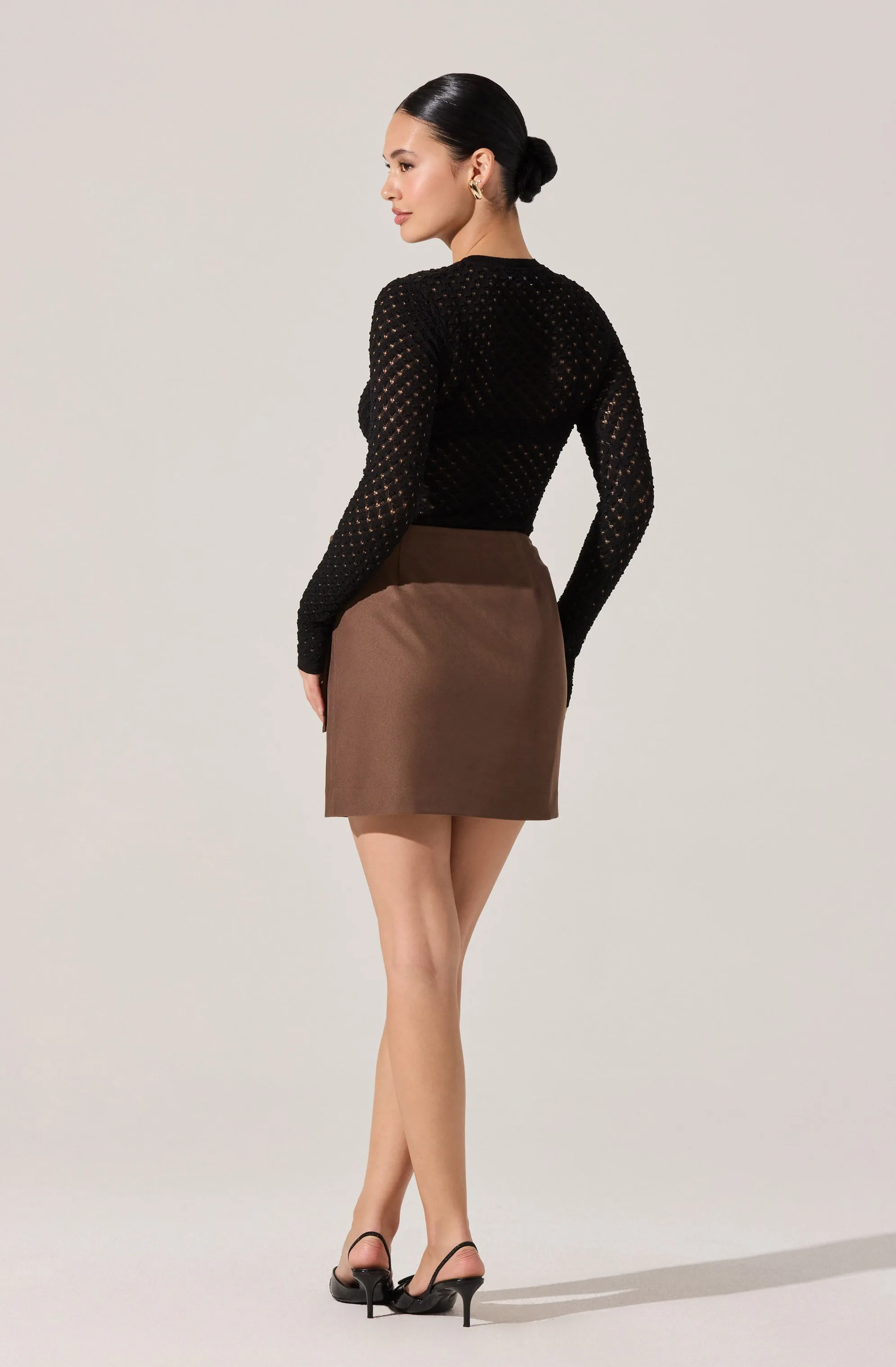 Dex Textured Sweater Top sold by Astr product image thumbnail 5