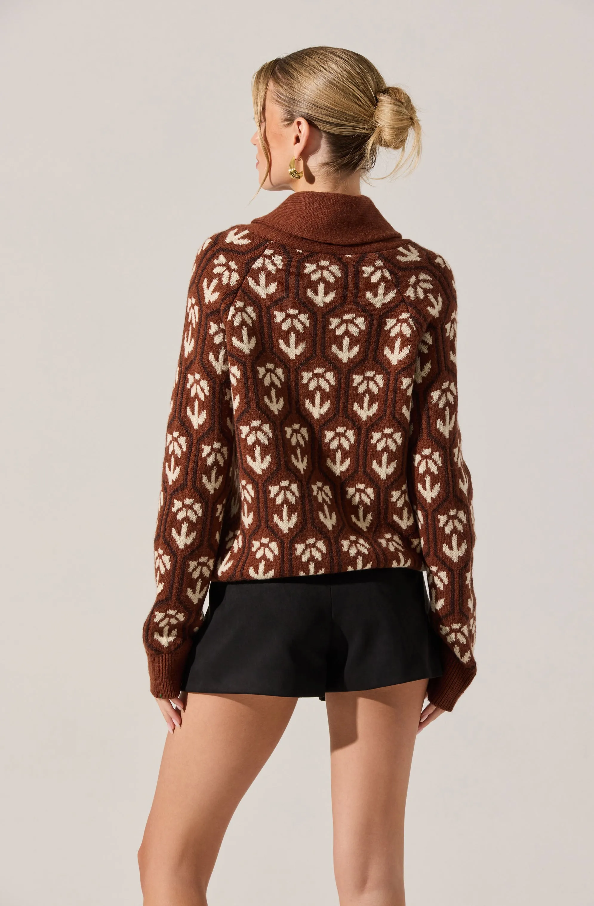 Marcenia Shawl Collar Cardigan sold by Astr product image thumbnail 3