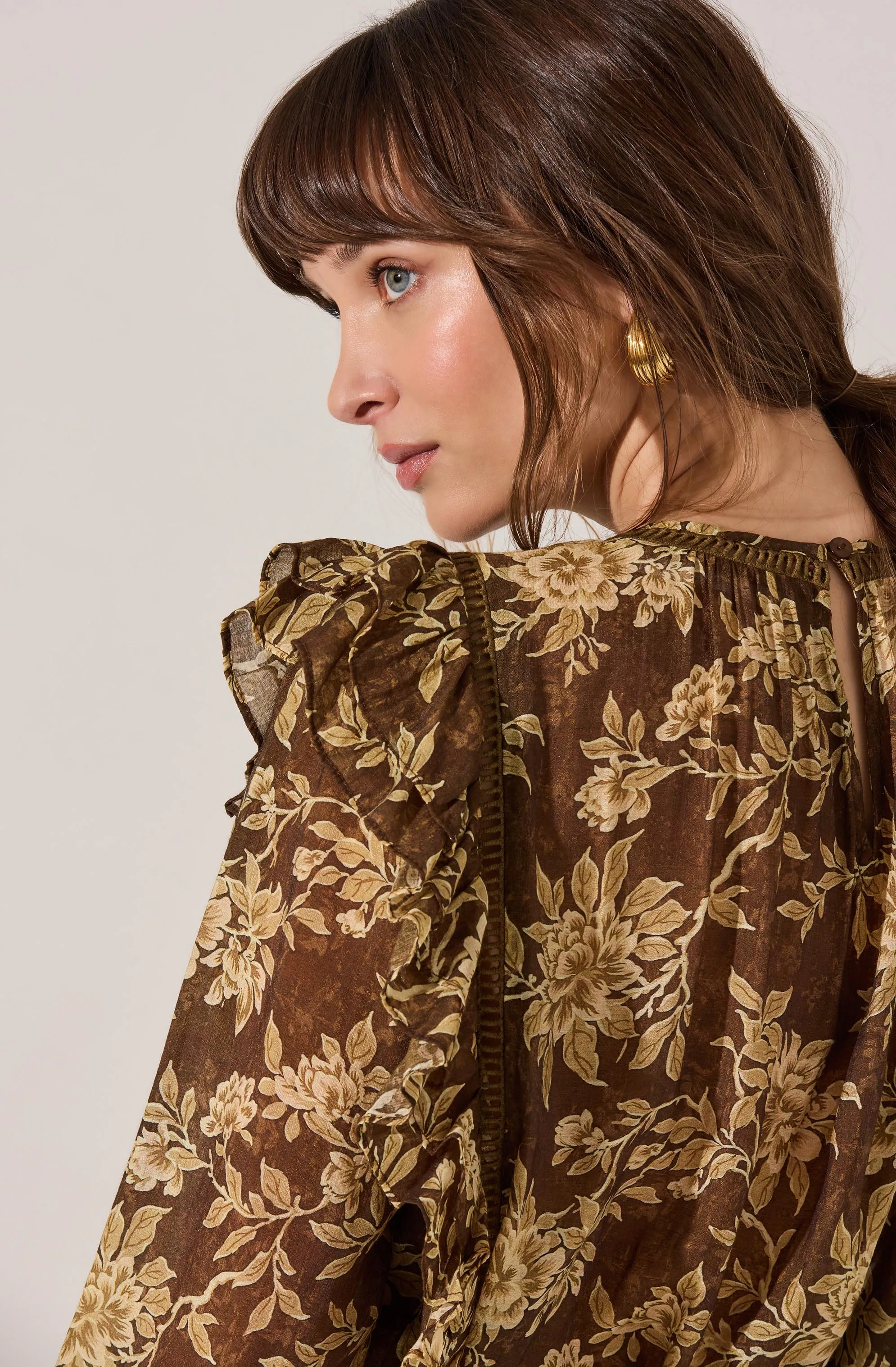 Kinley Ruffle Trim Top sold by Astr product image thumbnail 5