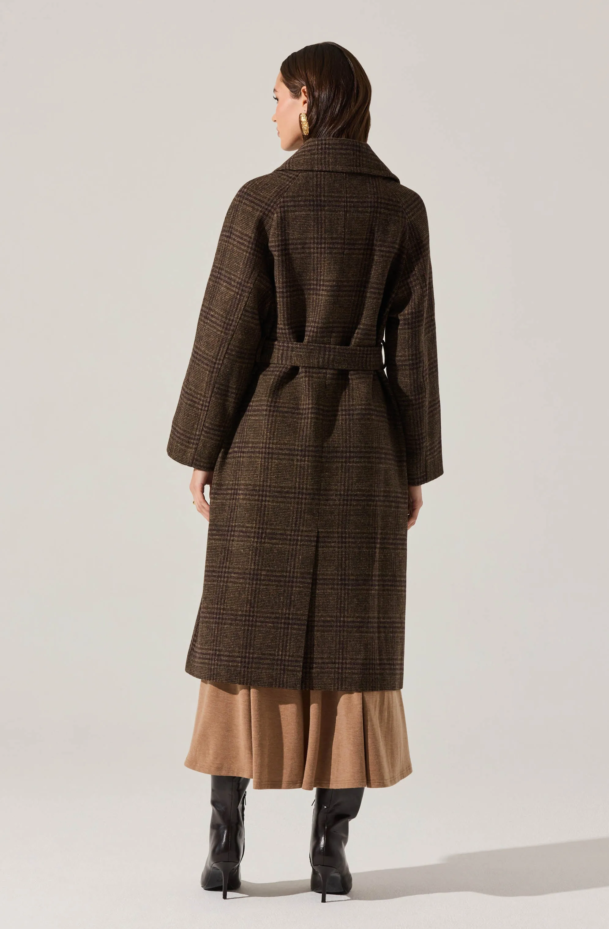 Seeley Double Breasted Longline Coat sold by Astr product image thumbnail 2