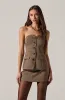 Milani Strapless Sweetheart Top sold by Astr
