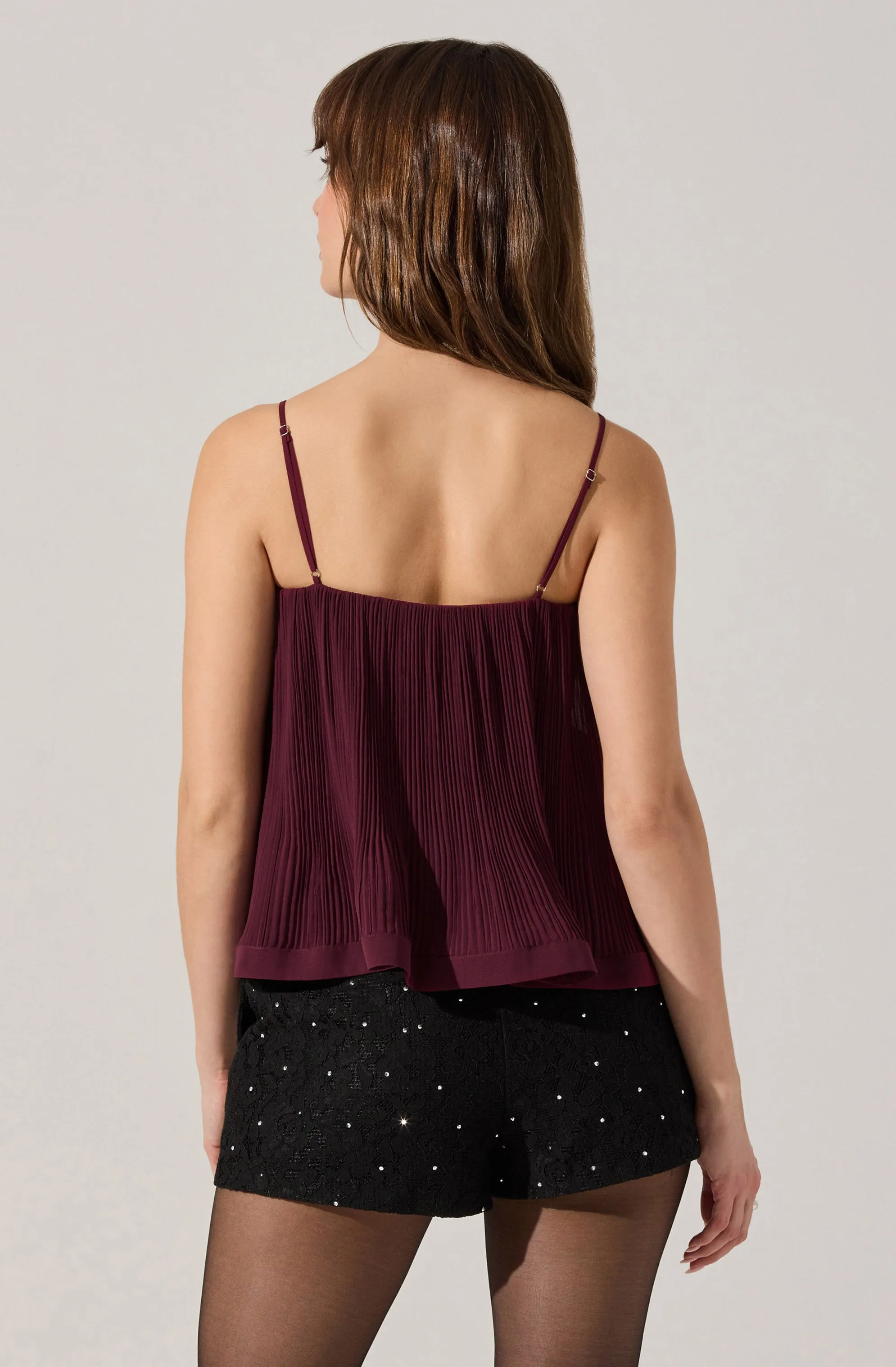 Marisa Pleated Trapeze Top sold by Astr product image thumbnail 2