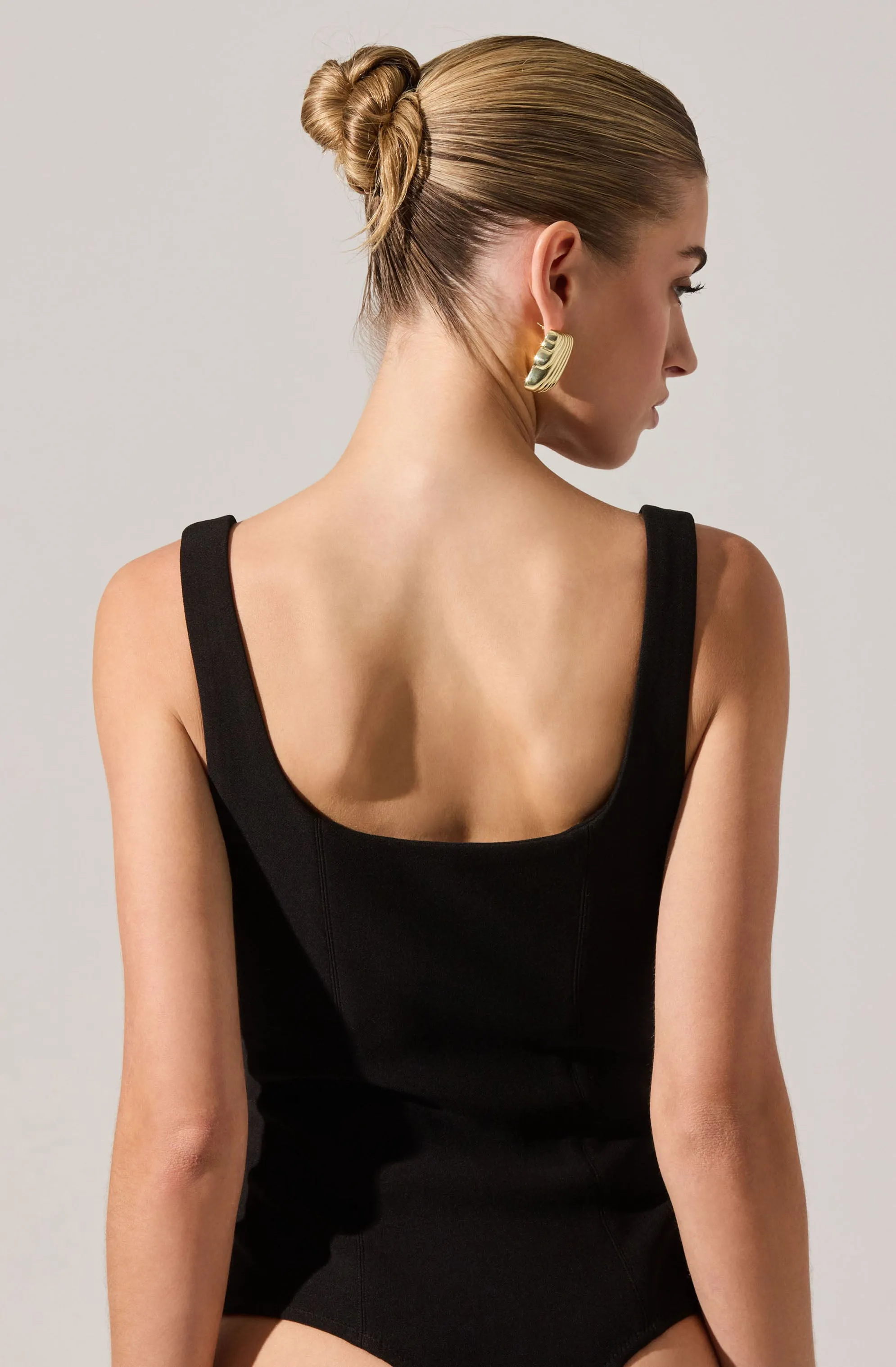 Kendal Curved Neck Bodysuit sold by Astr product image thumbnail 2