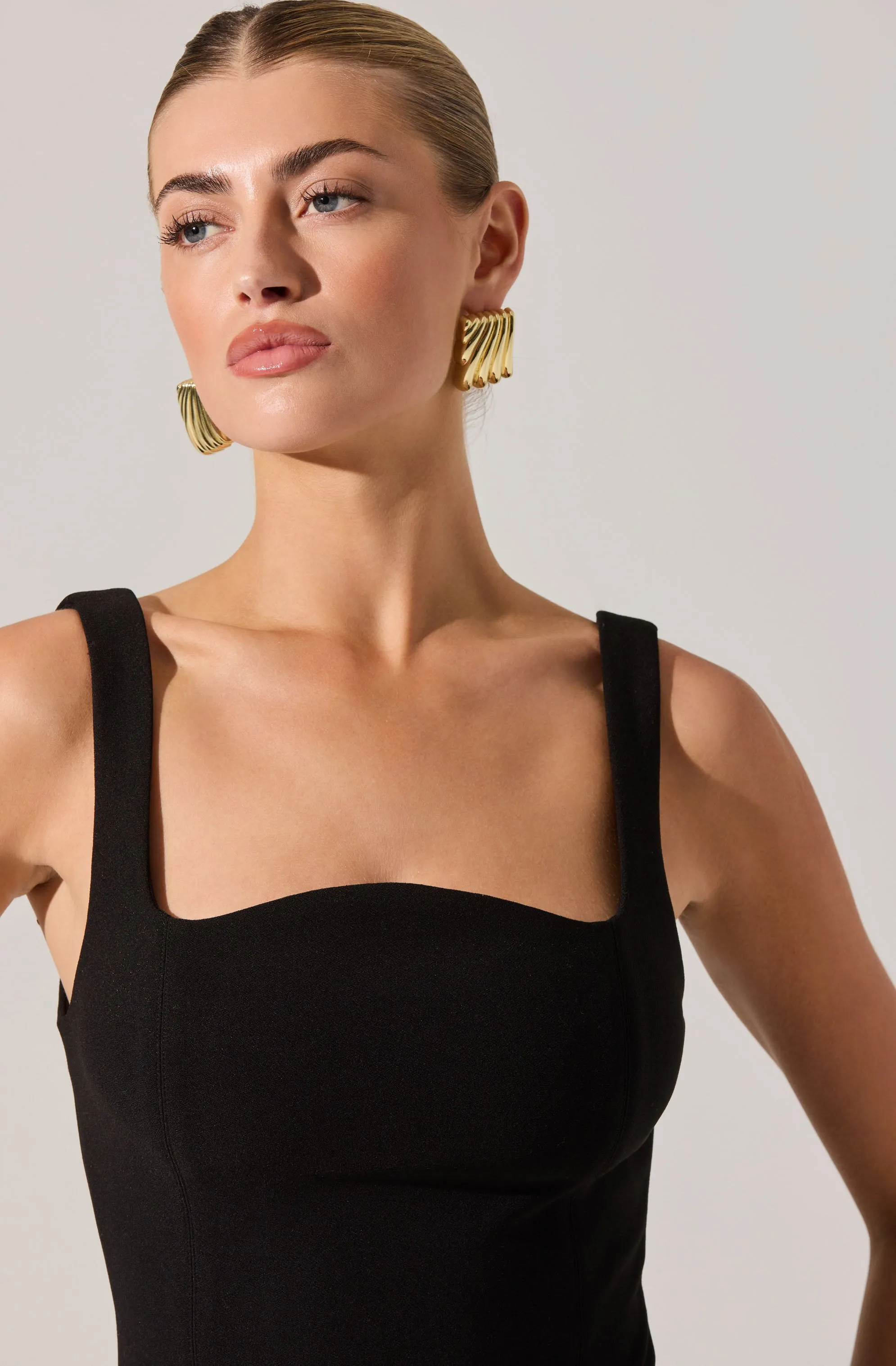 Kendal Curved Neck Bodysuit sold by Astr product image thumbnail 5