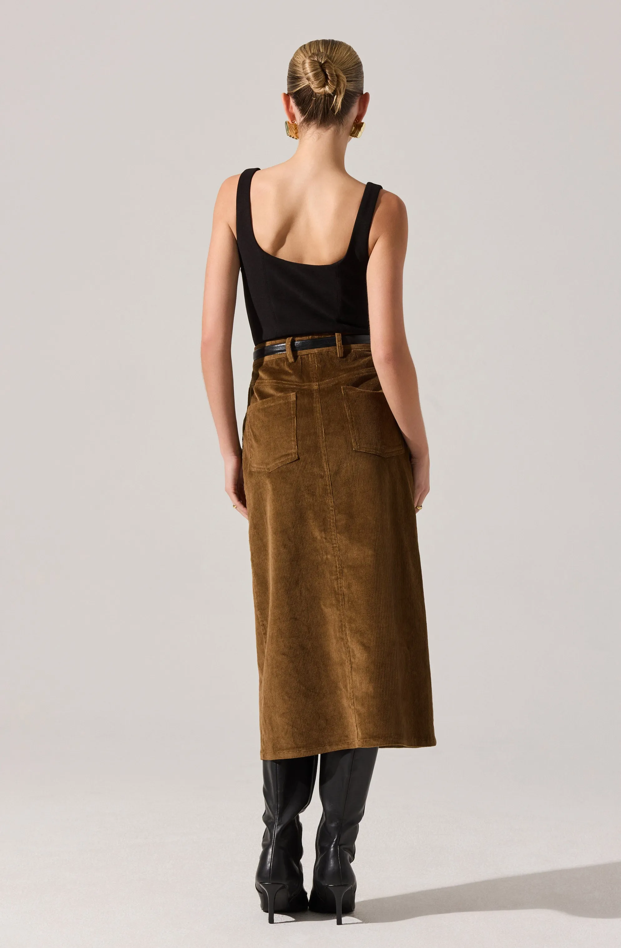 Kendal Curved Neck Bodysuit sold by Astr product image thumbnail 4