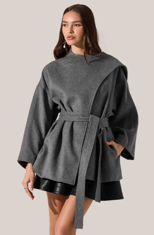 Elaxi Oversized Wrap Scarf Coat sold by Astr